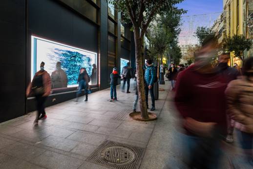 Con los escaparates interactivos incrementas la captación de la atención de clientes