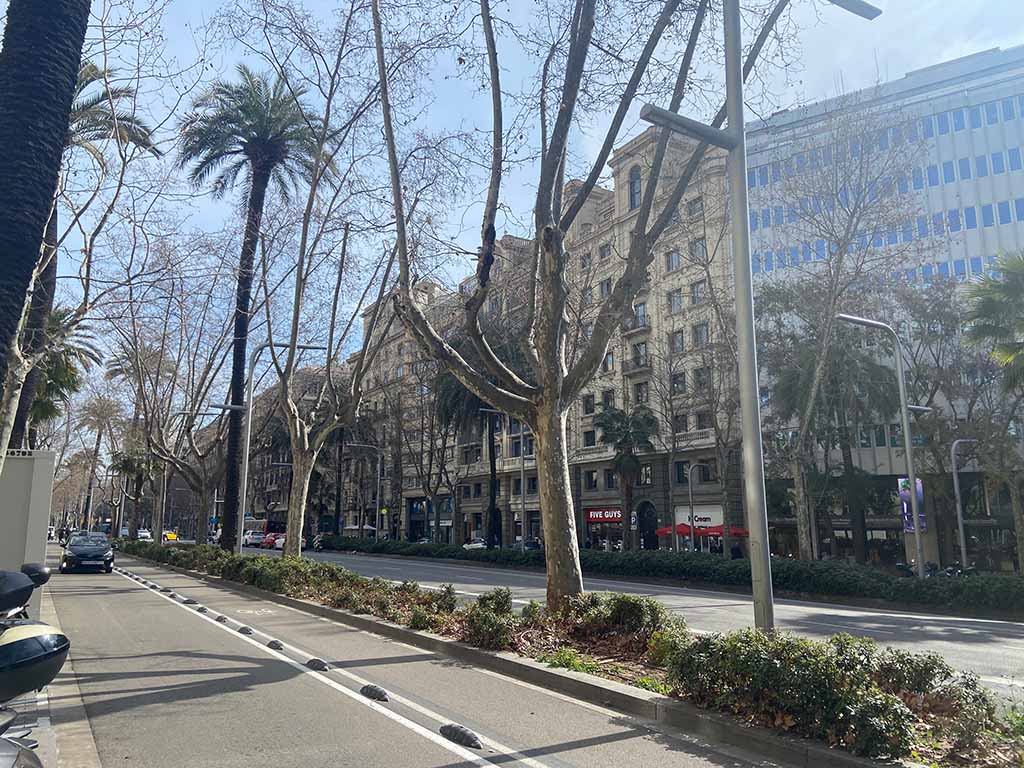 avenida diagonal eixample barcelona