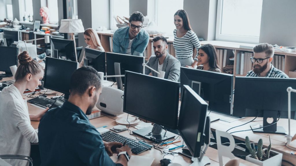 vuelta a las oficinas