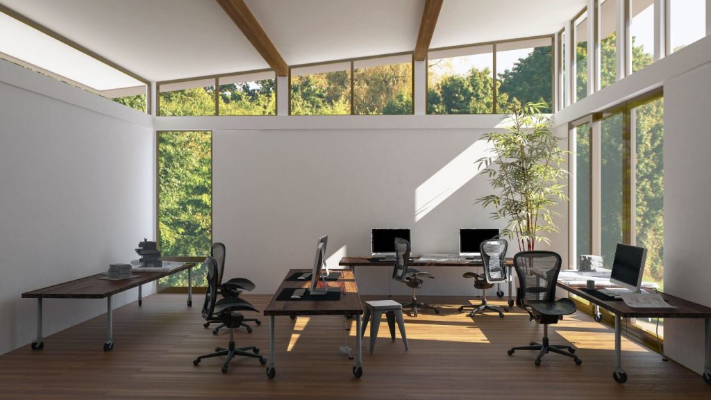 diseño biofilico oficinas